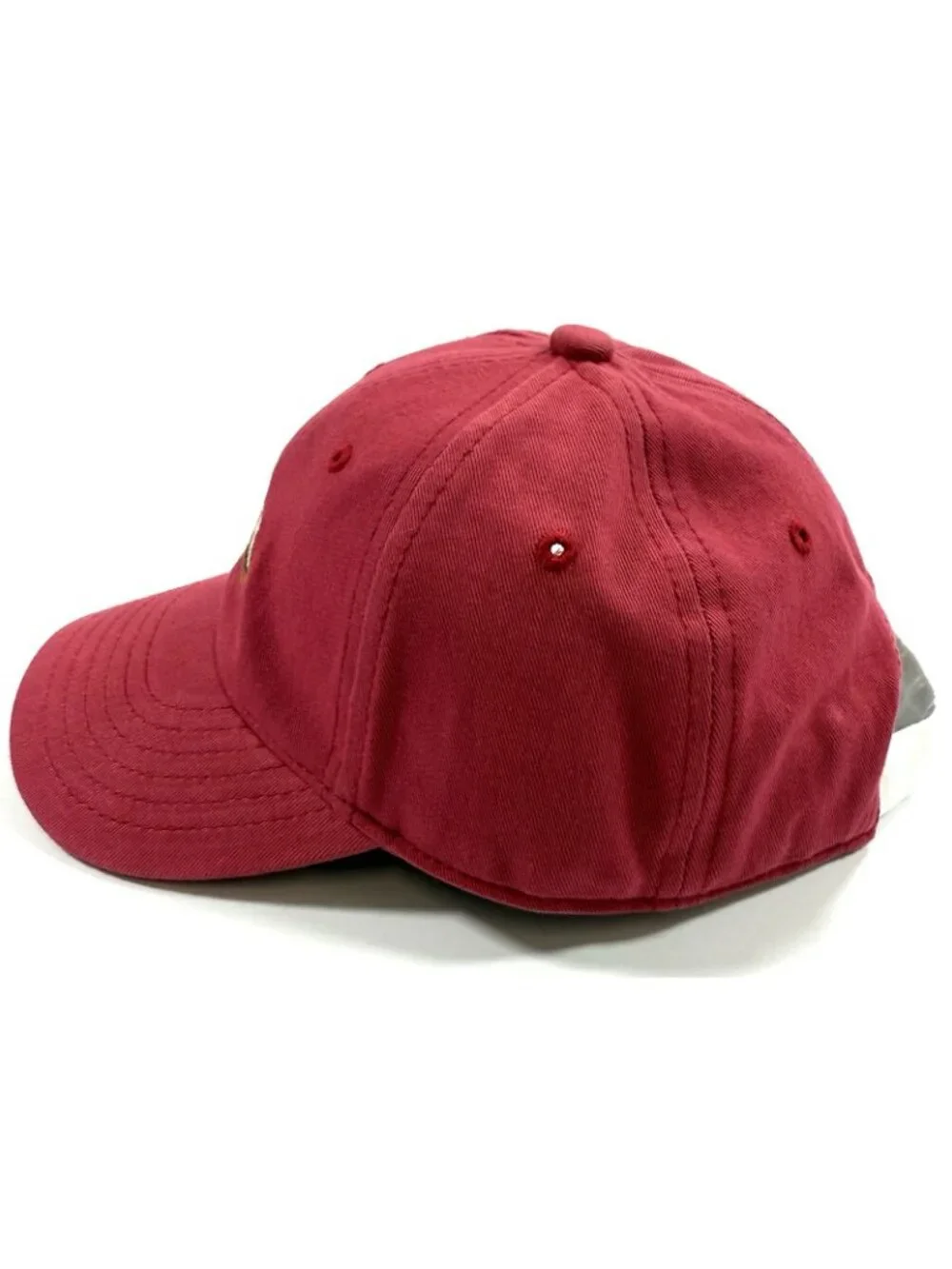 Harding Lane New England Kids Hat Needlepoint Football Adjustable Red Cotton